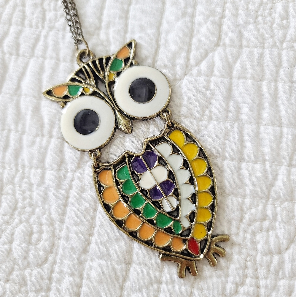 9/29 OWL NECKLACE